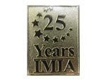 IMIA 25th Anniversary Lapel Pins